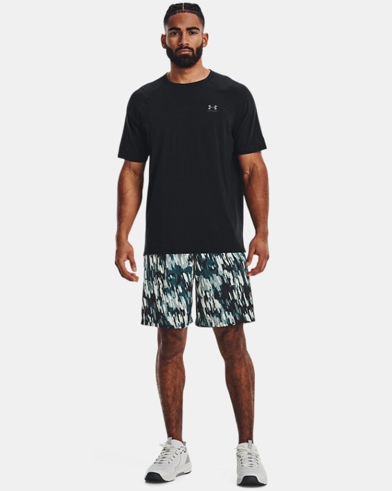 Men's UA Tech™ Printed Shorts, Green, pdpMainDesktop image number 2